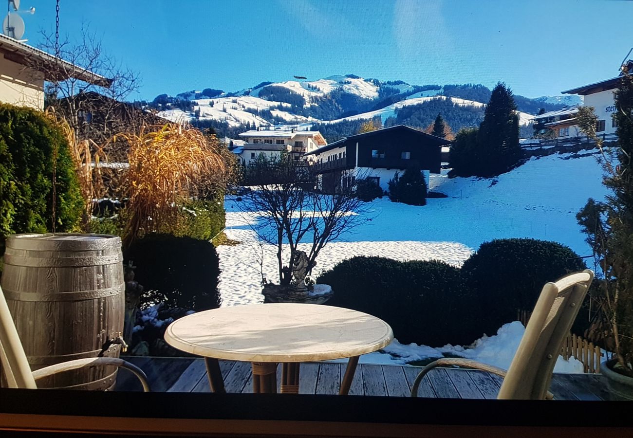 Studio in Kirchberg in Tirol - Bergblick with sauna