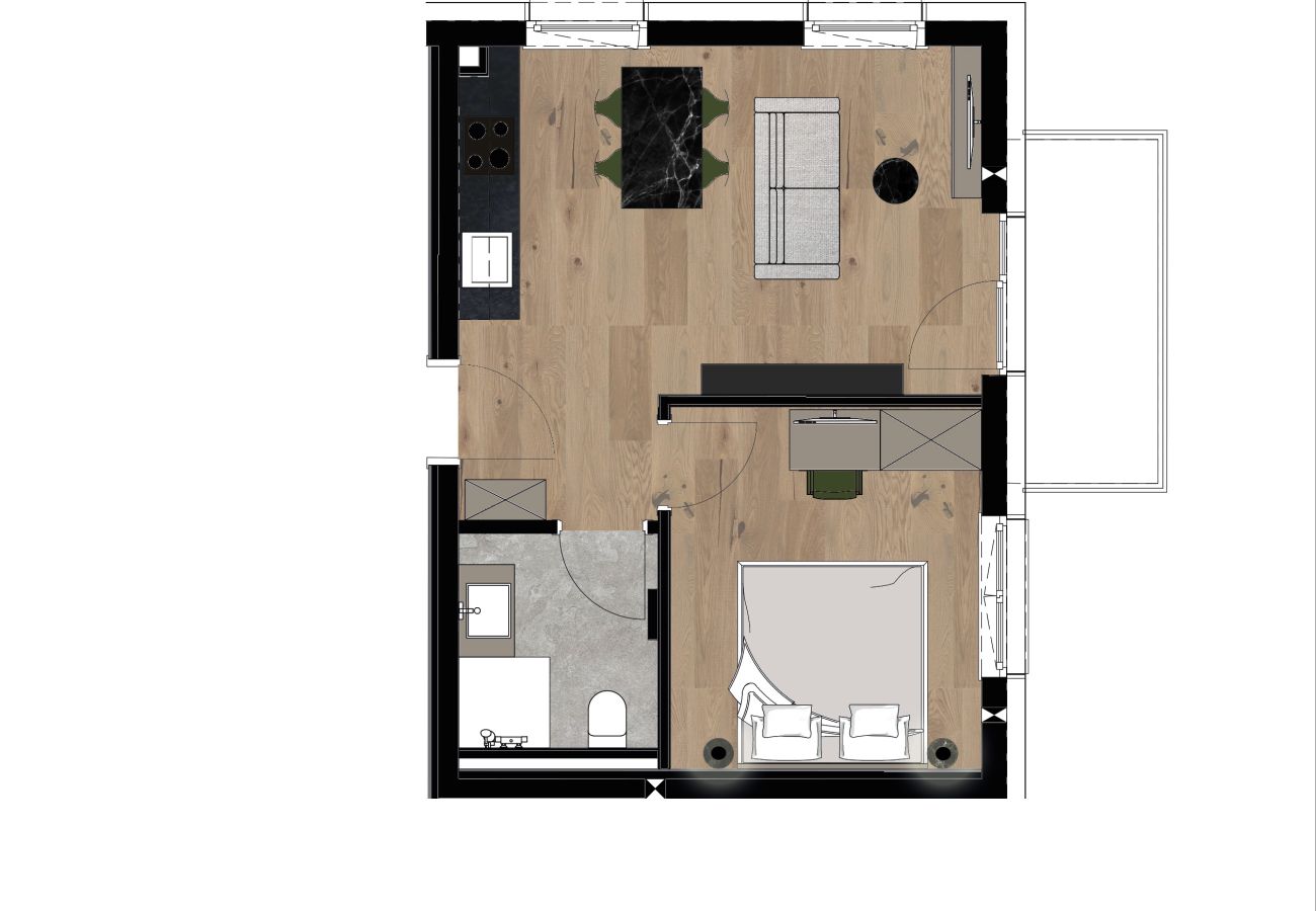 Ferienwohnung in Kirchberg in Tirol - Gipfelglück Comfort TOP 8