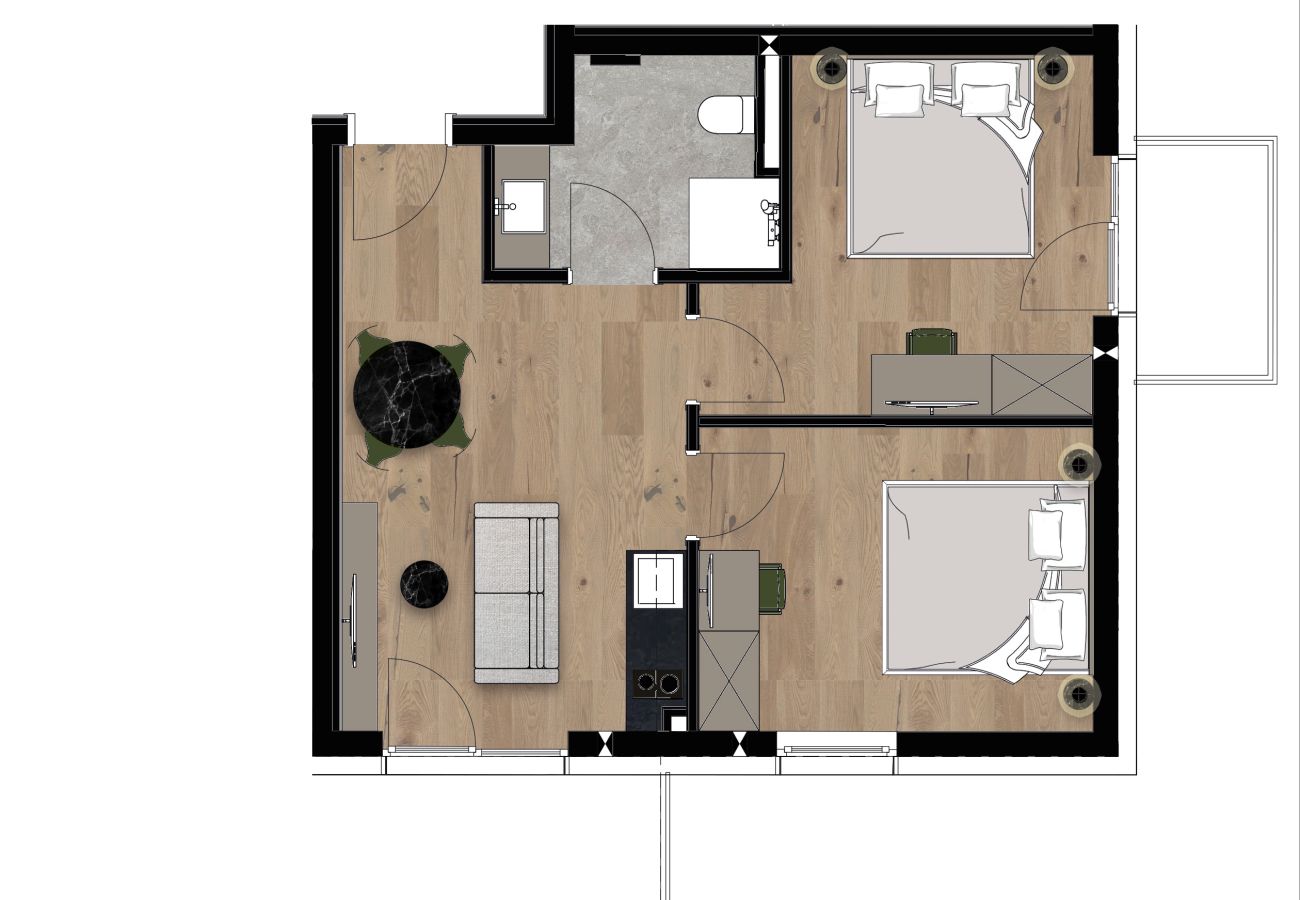 Ferienwohnung in Kirchberg in Tirol - Gipfelglück Premium TOP 3