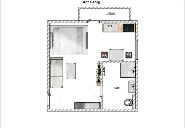 Ferienwohnung in Hopfgarten - Jägerhaus APP Georg Ferienwohnung in Hopfgarten - Jägerhaus APP Georg