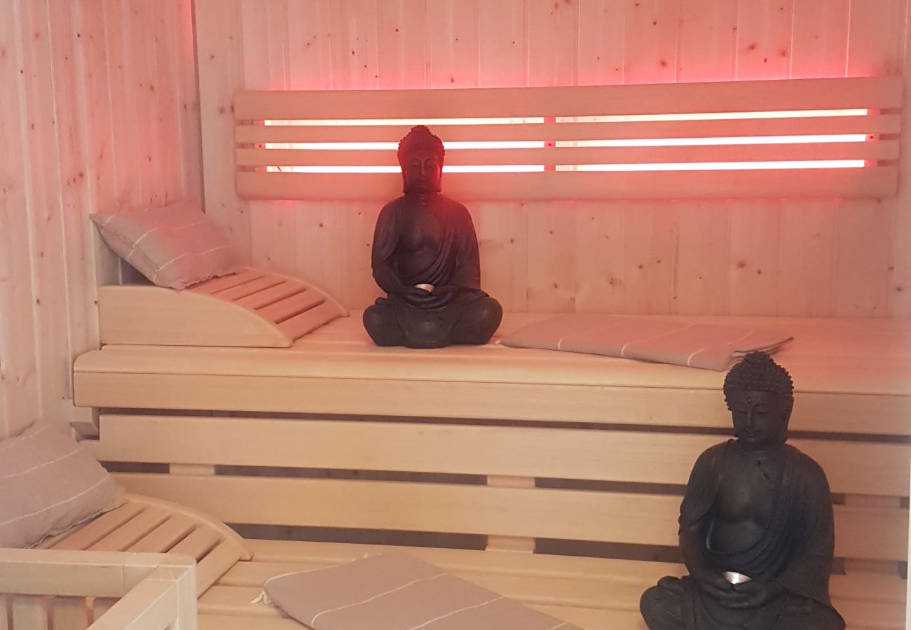 Studio in Kirchberg in Tirol - Bergblick with sauna